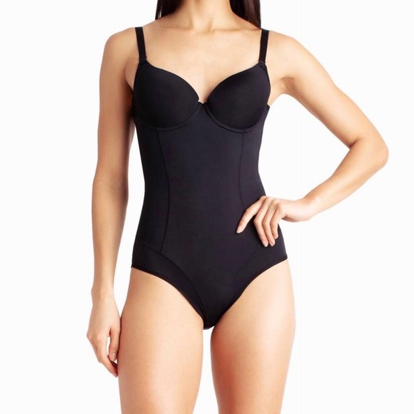 Nicole Miller Other - Nicole Miller Black Shapewear Bodysuit